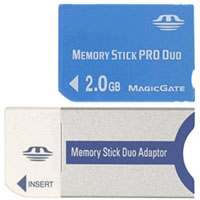 2GB memory stick pro duo For Sandisk